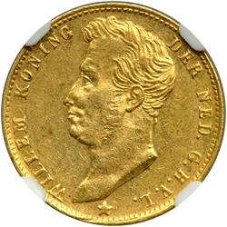 Netherlands. 5 Gulden, 1827-B