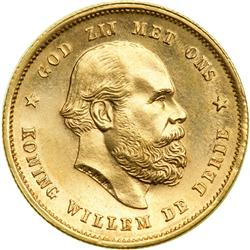 Netherlands. 10 Gulden, 1888