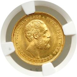 Norway. 20 Kroner, 1875