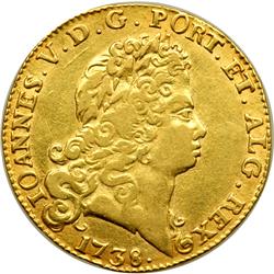 Portugal. 4 Escudos (Peca), 1738