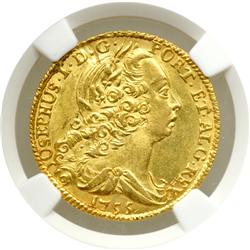 Portugal. 4 Escudos (Peca), 1755