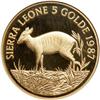 Image 2 : Sierra Leone. 5 Golde, 1987