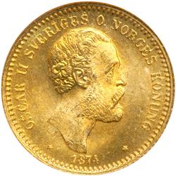 Sweden. 10 Kronor, 1874-ST