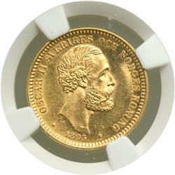 Sweden. 20 Kronor, 1895-EB