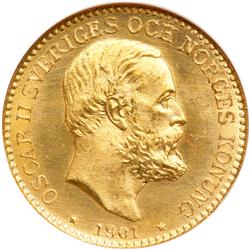 Sweden. 10 Kronor, 1901-EB