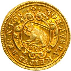 0855- Bern. Ducat, 1658