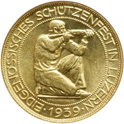 Switzerland - Luzern. 100 Francs, 1939-B
