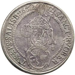 Austria - Salzburg. Box Taler, 1652