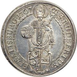 Austria - Salzburg. Taler, 1707