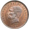 Image 1 : Cambodia. 10 Centimes, 1860