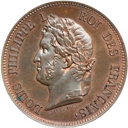 France. Essa 1 Decime, 1840-Paris