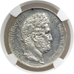 France. 5 Francs, 1848-A