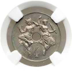 France. Essai 4 Centimes, 1889