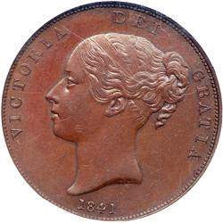 [2375] Great Britain. Penny, 1841