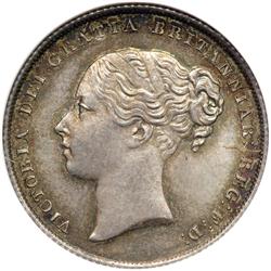 Great Britain. Shilling, 1858