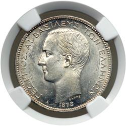 Greece. 2 Drachmai, 1873-A