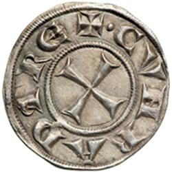 2739- Italian States - Genoa. Grosso of 6 denari, Nd