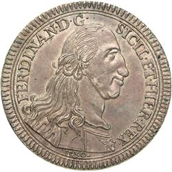 0736- Italian States -- Sicily. Onza of 30 Tari, 1793-N