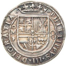 1081- Mexico. Royal 8 Reales, No Date-MO-F (Mexico City