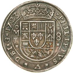 1084- Mexico. Royal 8 Reales, 1723-MO-J.
