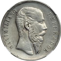 Mexico. 50 Centavos, 1866-Mo