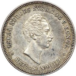 Norway. 1/2 Specie Daler, 1849