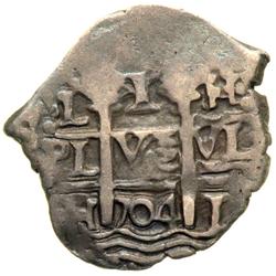Peru. Cob 1 Real, 1704-H (Lima)