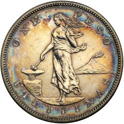 Philippines. Proof Peso, 1905