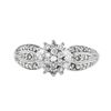 Image 2 : 14K White Gold 0.70ctw Diamond Ring