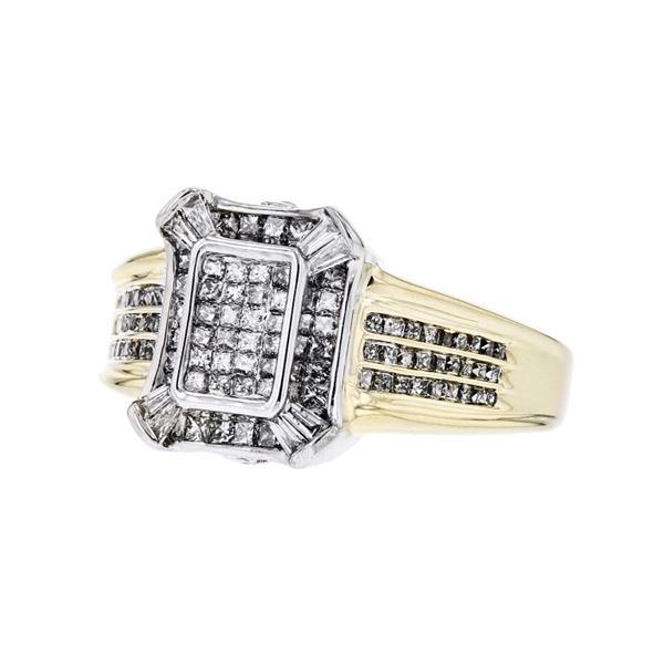 14K Yellow Gold 1.15ctw Diamond Ring