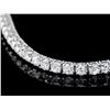 Image 2 : 18k White Gold 7.00ct Diamond Bracelet