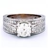 Image 1 : 18K White Gold 2.70ct Diamond Engagement Ring