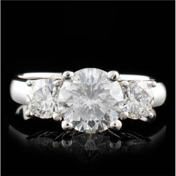 14K White Gold 2.15ctw Diamond Ring