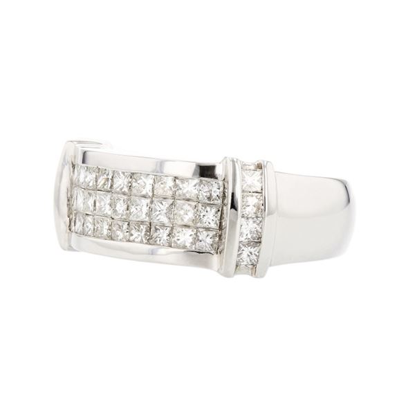14K White Gold 2.35ctw Diamond Ring