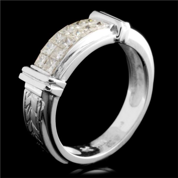 18K Gold 0.75ctw Diamond Ring