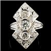 Image 1 : 14K Gold 1.70ctw Diamond Ring