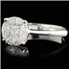 Image 5 : 18K White Gold 0.85ctw Diamond Ring