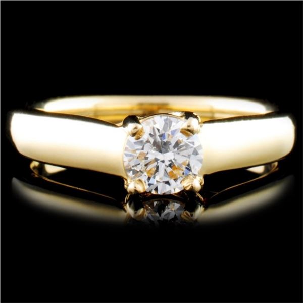 14K Gold 0.45ctw Diamond Ring