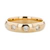 Image 1 : 14K Yellow Gold 0.45ctw Round Diamond Band