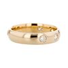 Image 3 : 14K Yellow Gold 0.45ctw Round Diamond Band