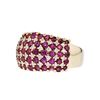 Image 1 : 14K Yellow Gold 2.80ct Ruby & 0.40ctw Diamond Ring