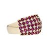 Image 3 : 14K Yellow Gold 2.80ct Ruby & 0.40ctw Diamond Ring