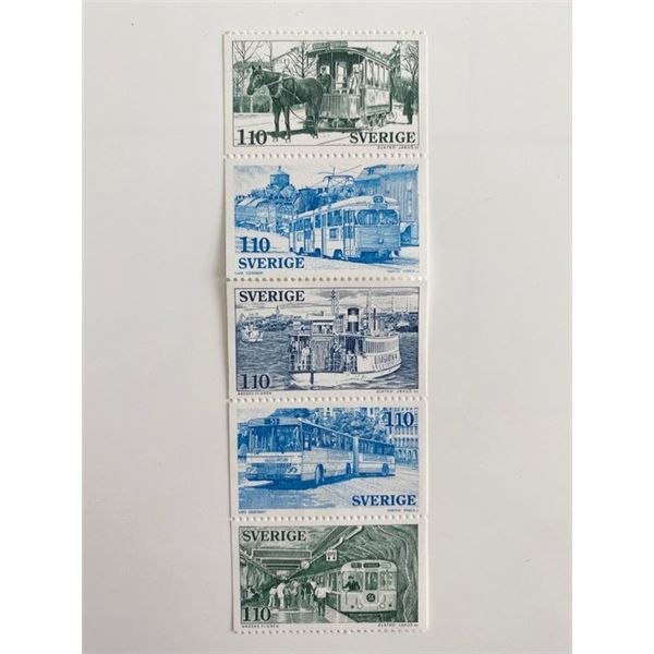 Sports Greats Sweden  stamp set
