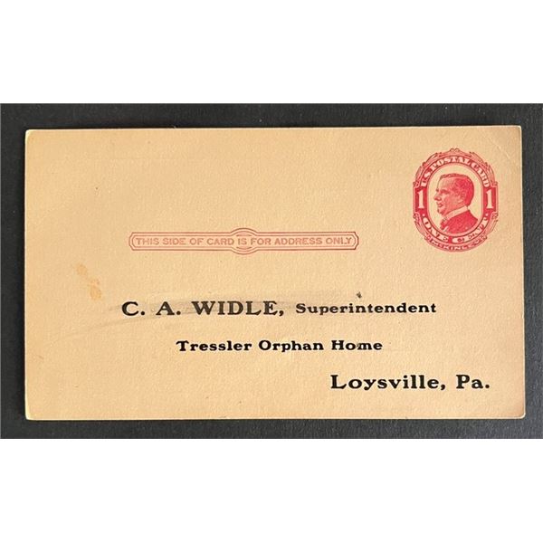 United States 1900s post card