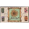 Image 1 : Pressed Flower Art FDC 1992.