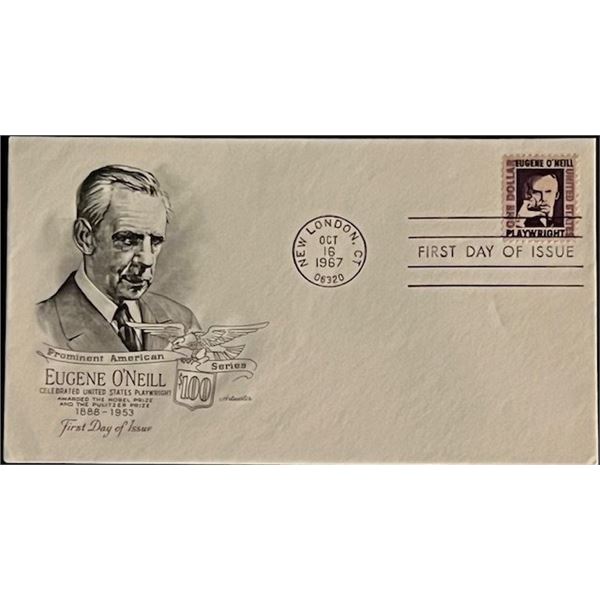 1967 FDC Eugene O'Neill envelope
