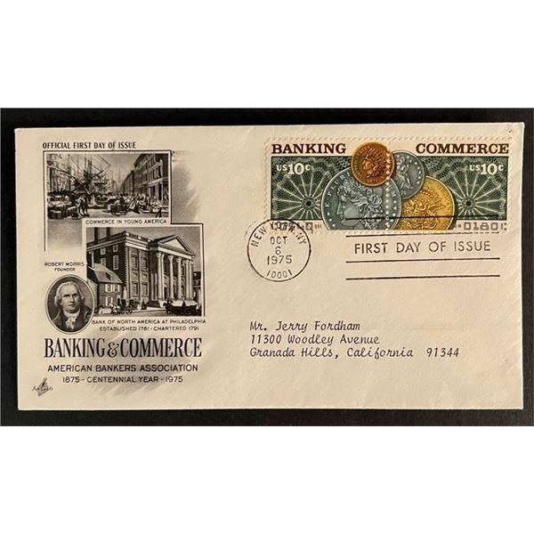 Banking and Commerce First Day Cover