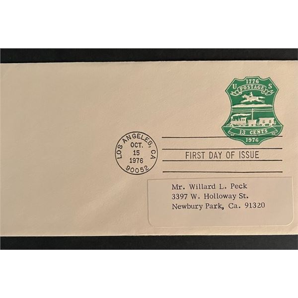 1776 Postage First Day Cove