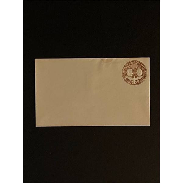 Vintage USA Embossed 5 Cent Stamped Envelope