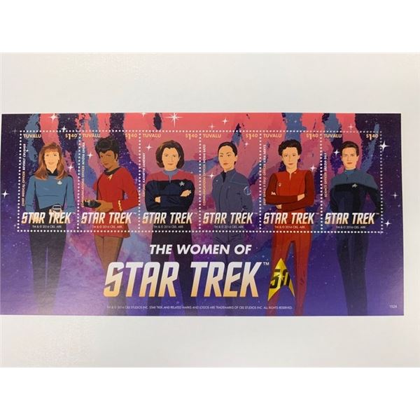 Women of Star Trek Stamp Set